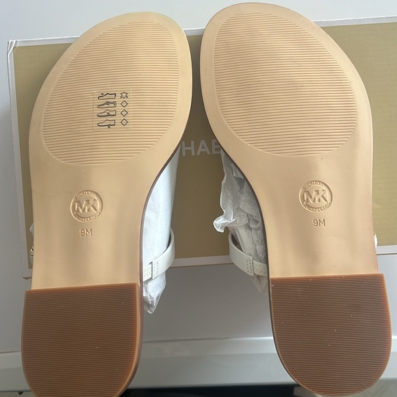Michael Kors Leather Sandals - Picture 2 of 4